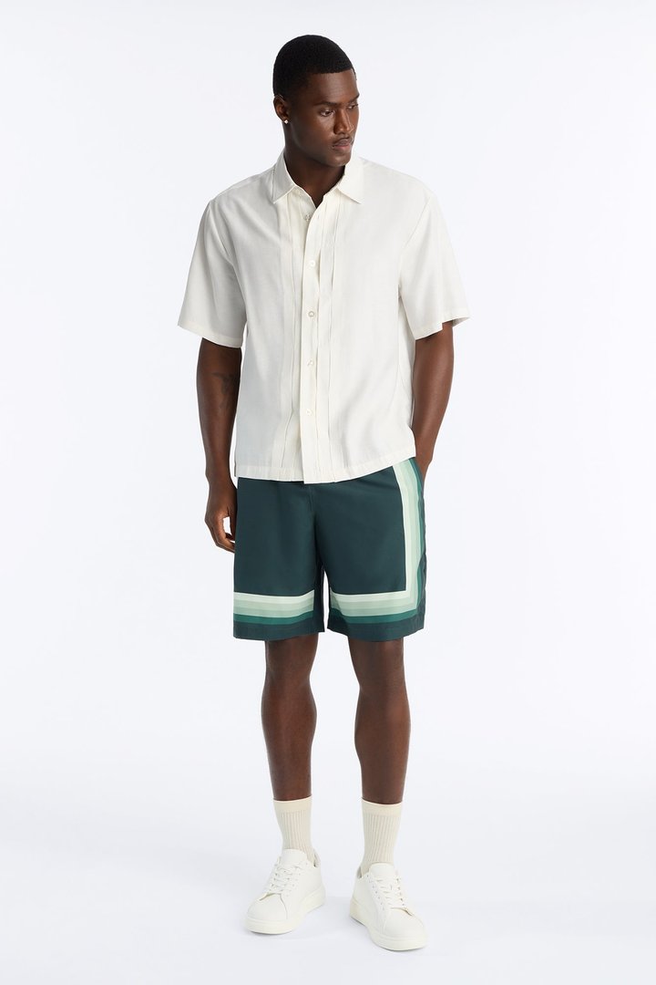 Level Up Relaxed Short - Green/combo