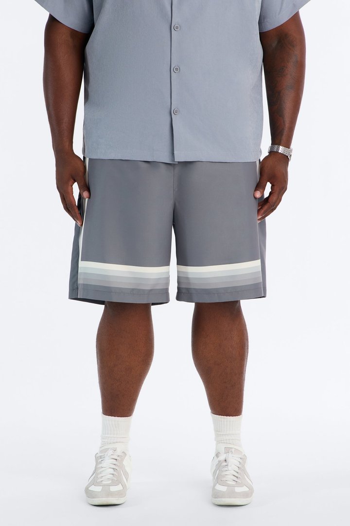 Level Up Relaxed Short - Grey/combo