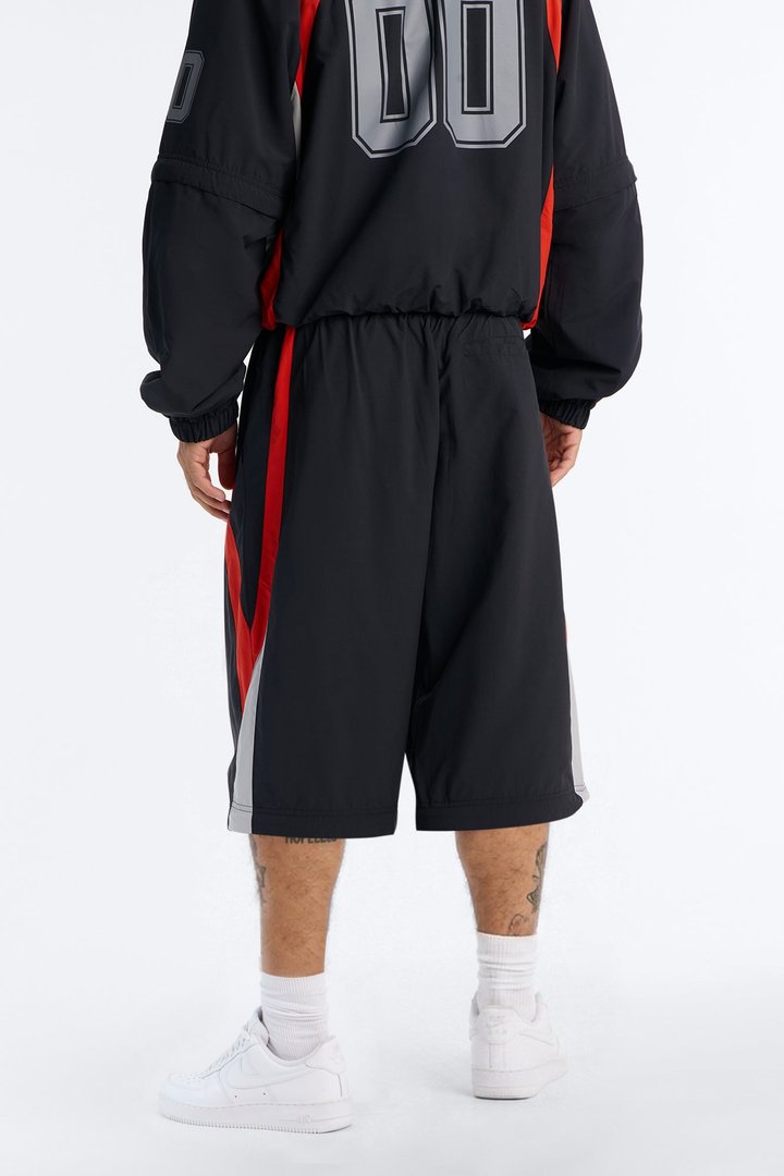 Baggy Victory Mindset Convertible Track Pant - Black/combo