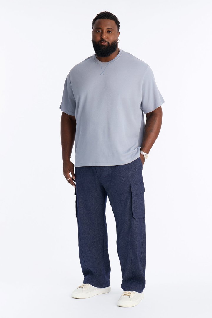 Moderne Cargo Straight Trouser - Navy