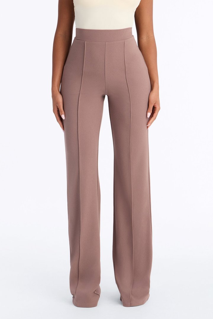 Tall Victoria High Waisted Dress Pants - Caffe