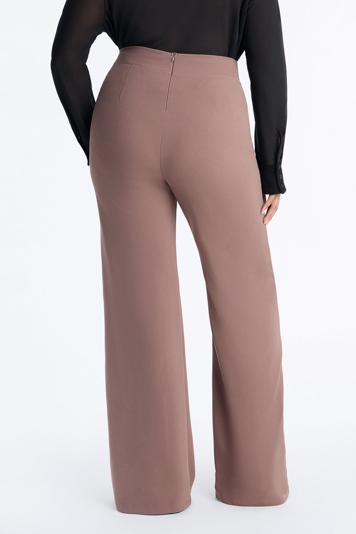 Tall Victoria High Waisted Dress Pants - Caffe