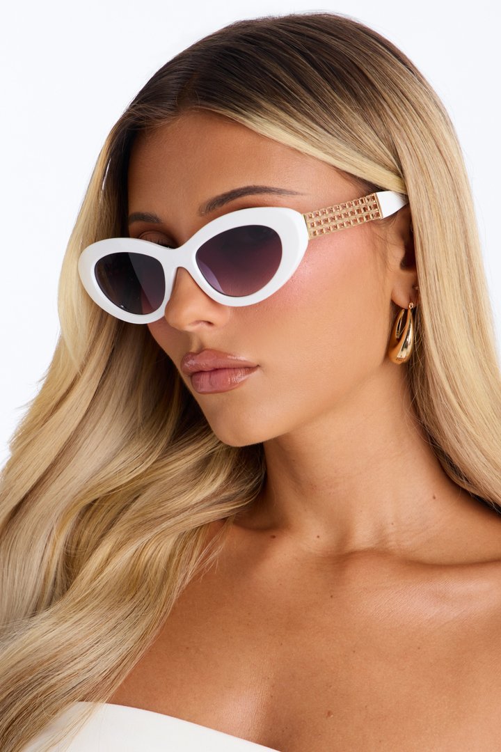 Penthouse Suite Sunglasses - White