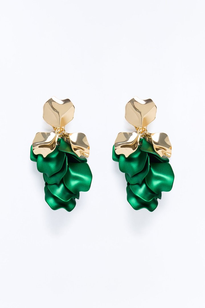 Getaway Dreams Drop Earrings - Green