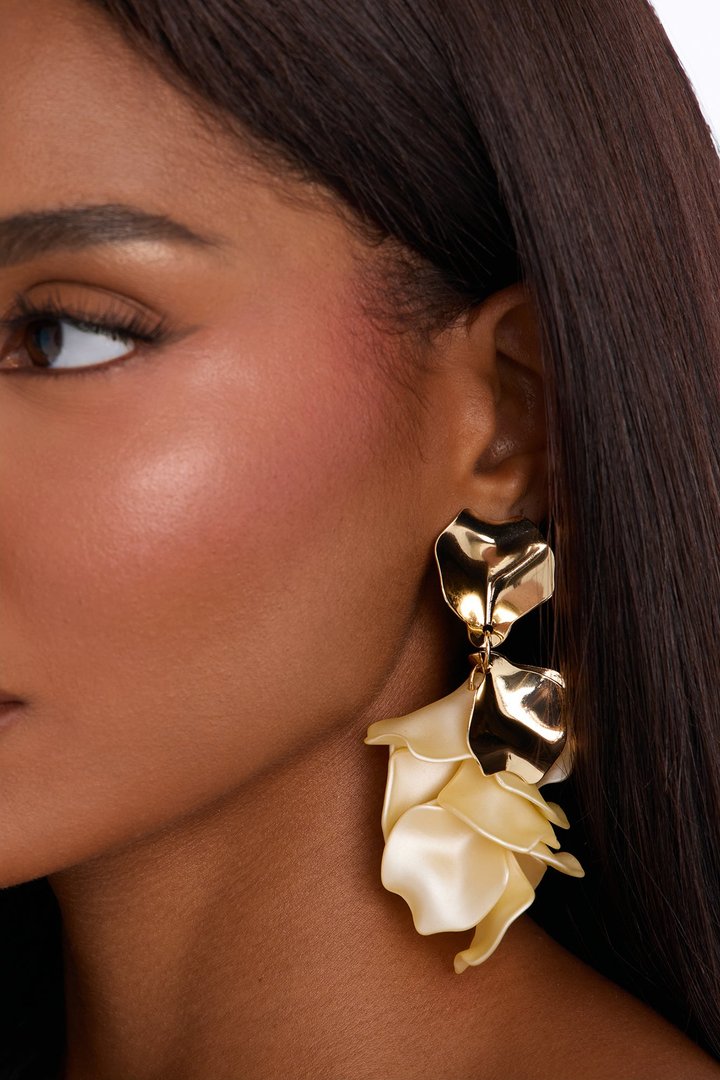 Getaway Dreams Drop Earrings - Ivory/combo