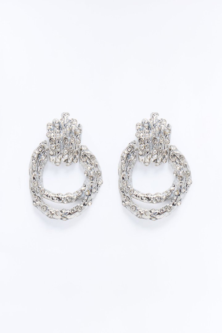 Live Your Best Life Earrings - Silver