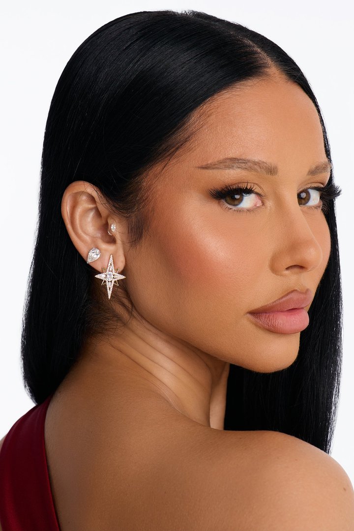 Road To Stardom Earrings - Gold