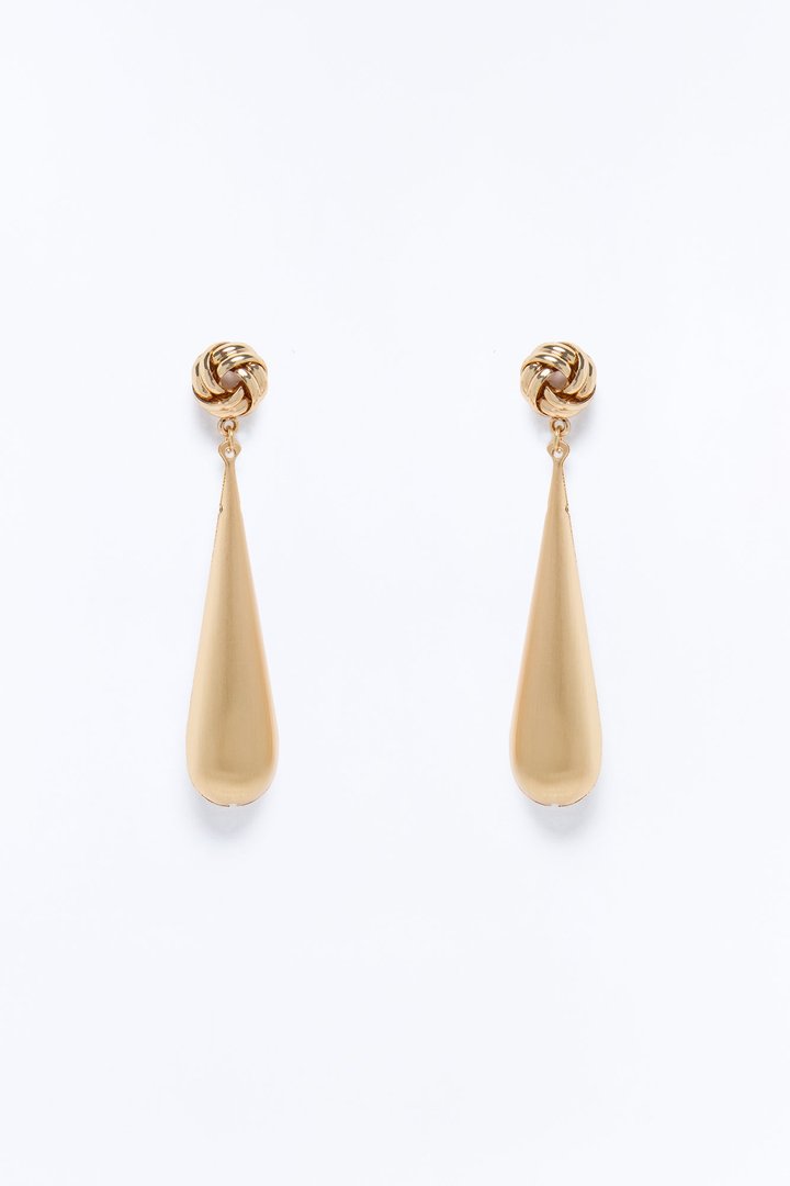 Laurell Drop Earrings - Gold
