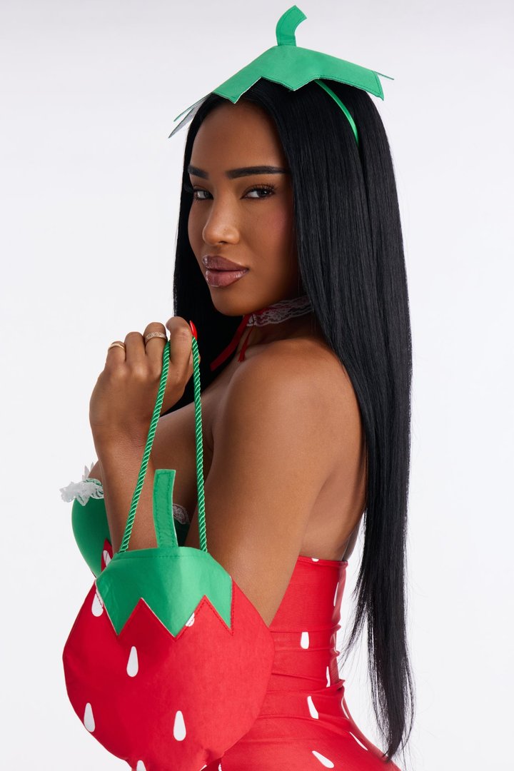 Favorite Sweet Treat 5 Piece Costume Set - Red/combo