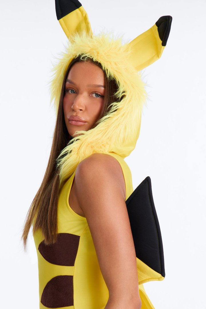 Lightning Cutie 2 Piece Costume Set - Yellow/combo