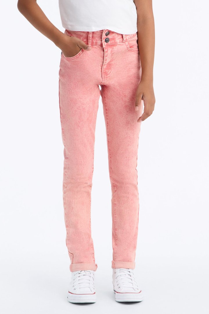 Mini Classic High Waist Skinny Jeans II - Pink