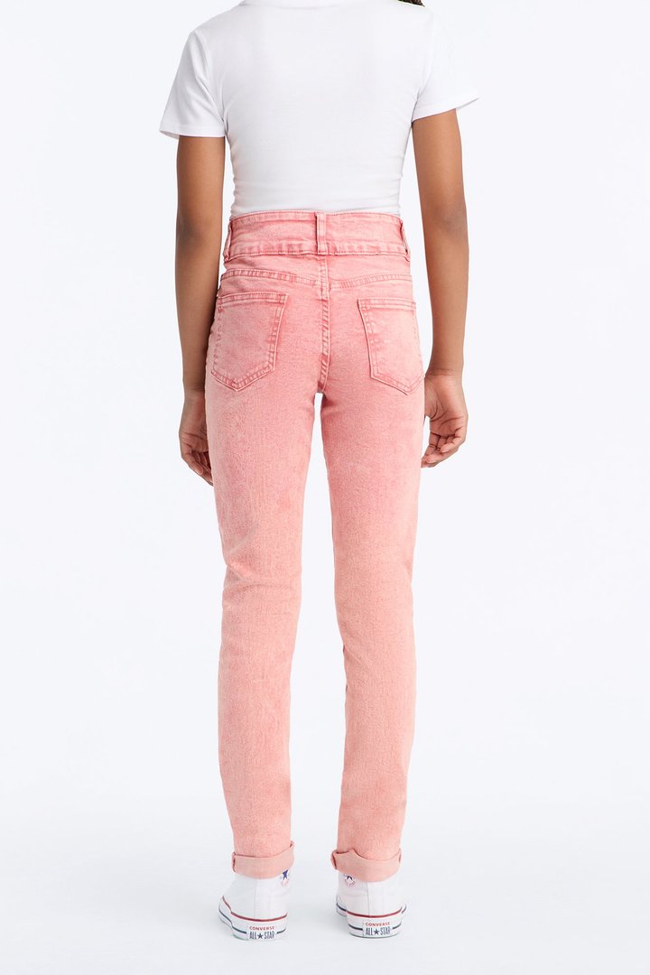 Mini Classic High Waist Skinny Jeans II - Pink