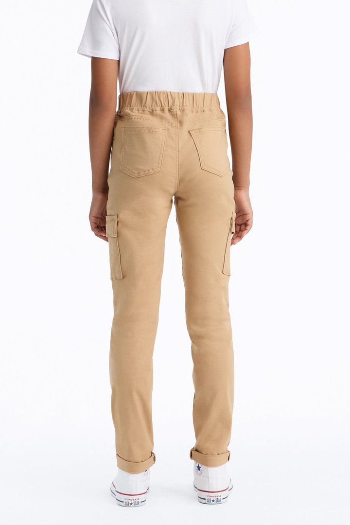 Mini Picture It Cargo Jogger Pants - Tan
