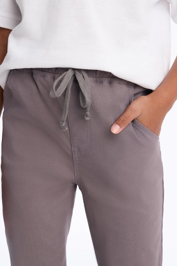 Mini Just Set Your Mind To It Jogger Pants - Charcoal