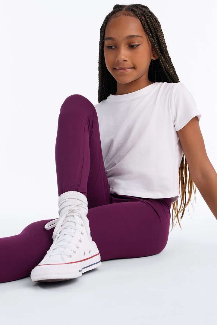 Mini Almost Every Day Leggings - Plum