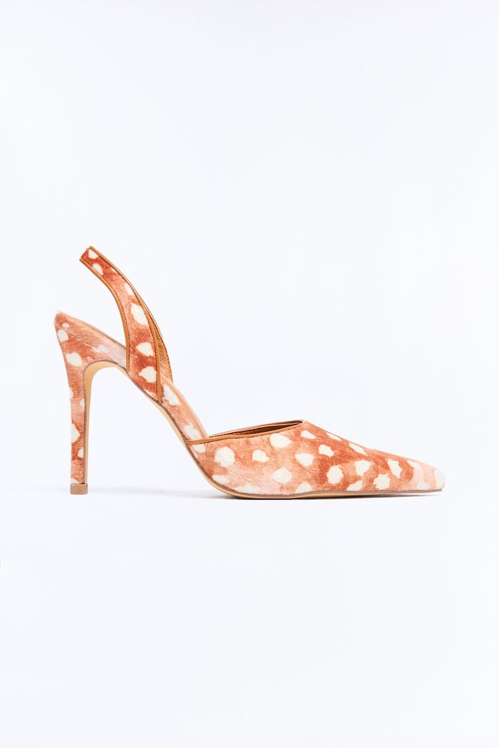 On The Prowl Slingback Pumps - Tan
