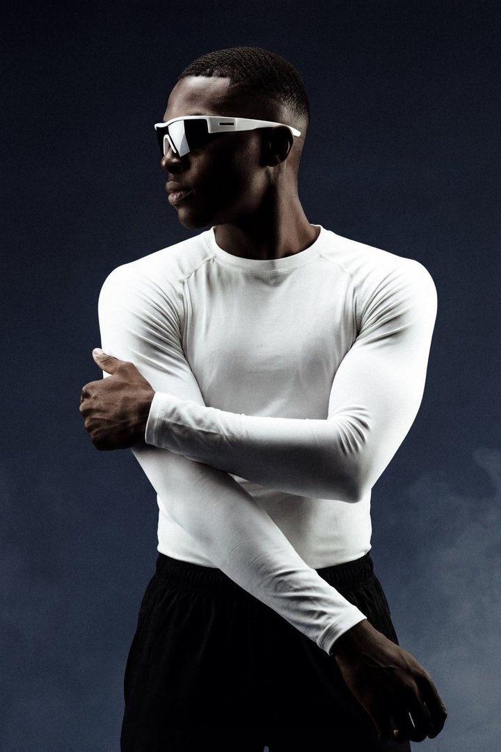 PowerFlex™ Compression Long Sleeve Top - White