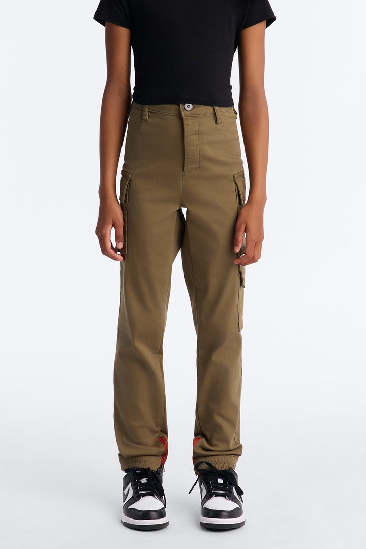Mini Kalley Cargo Pants - Olive