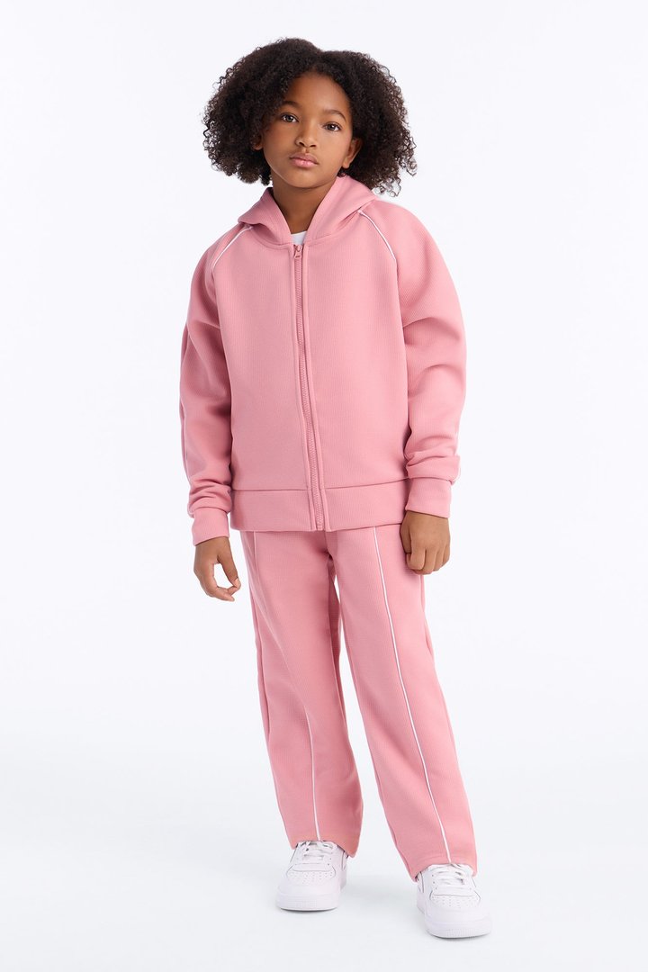 Mini Always On The Grind Pant Set - Mauve