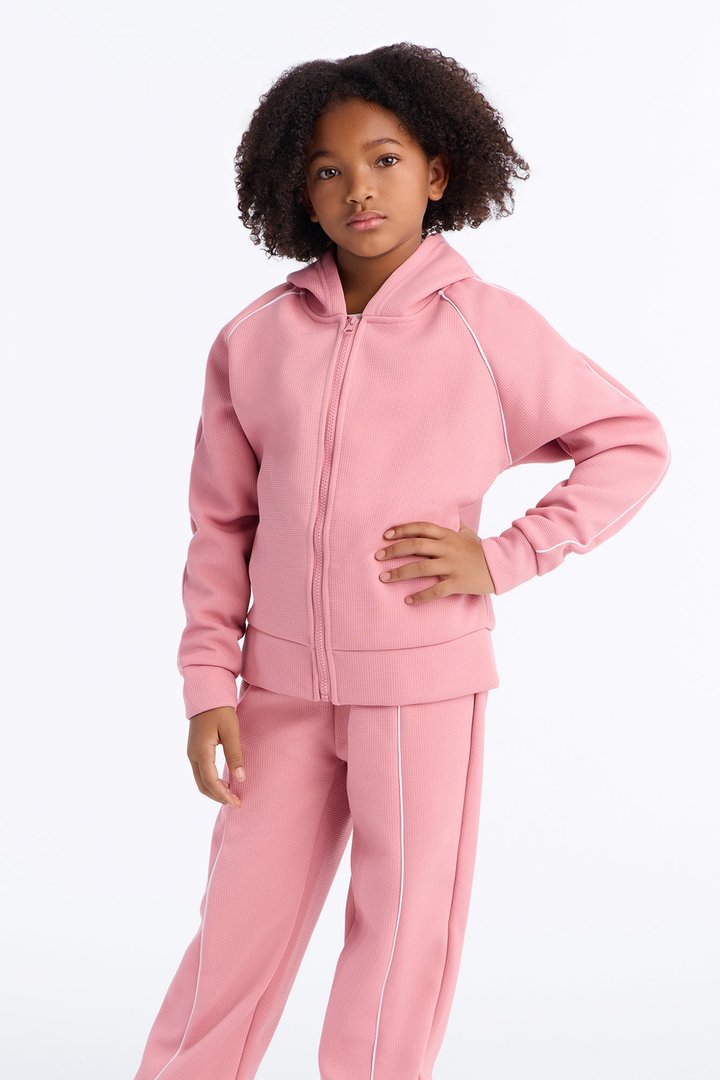 Mini Always On The Grind Pant Set - Mauve