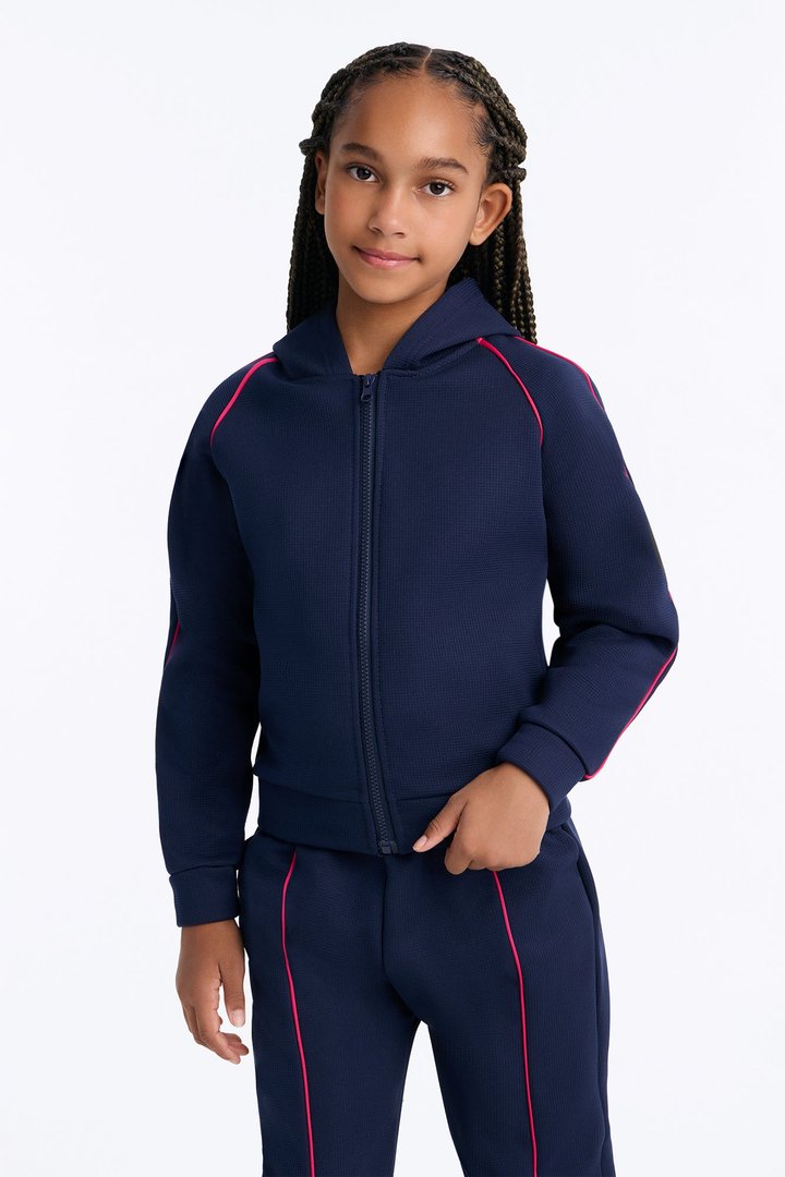 Mini Always On The Grind Pant Set - Navy