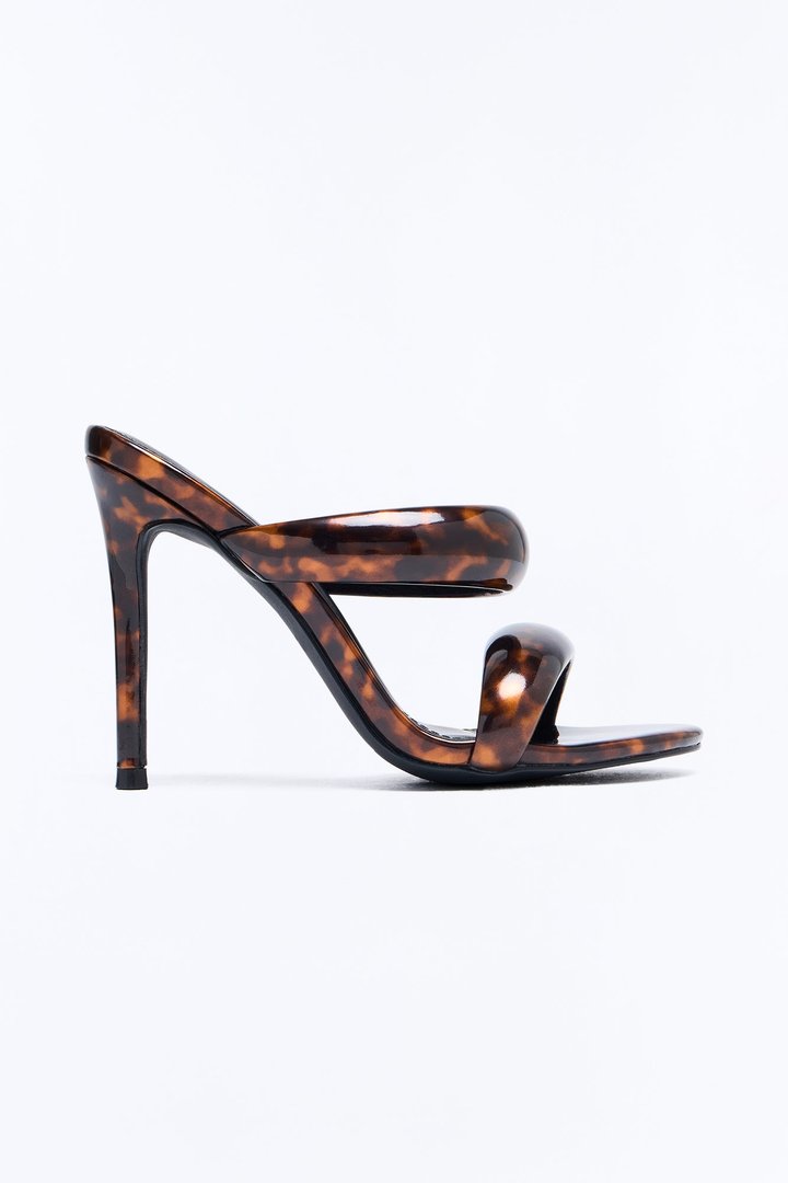 Saga Stiletto Heels - Tortoise