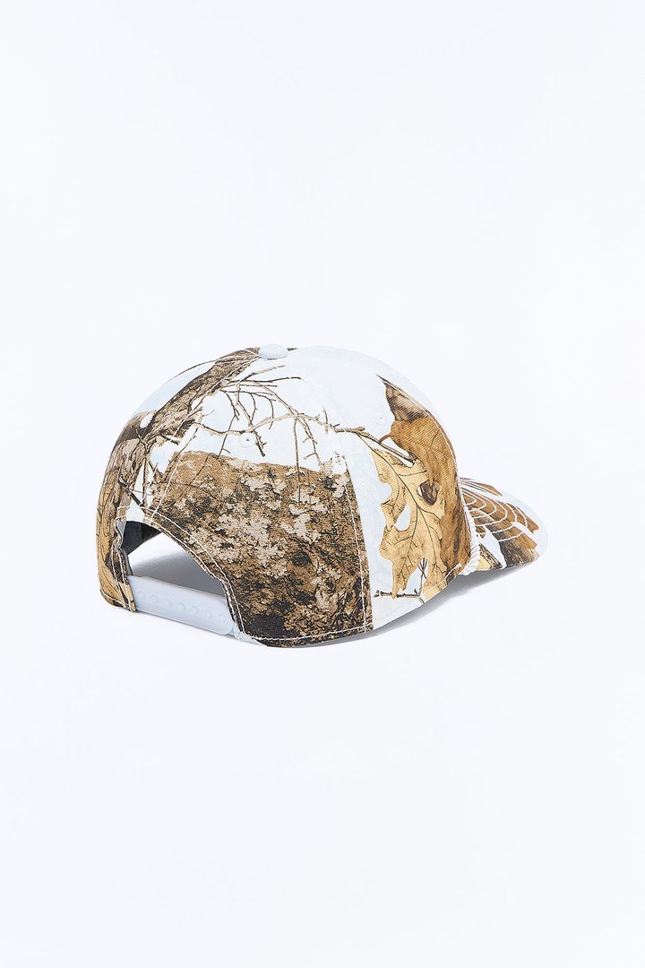 Real Tree Snow Girls Lie Structured Snapback Hat - Camouflage