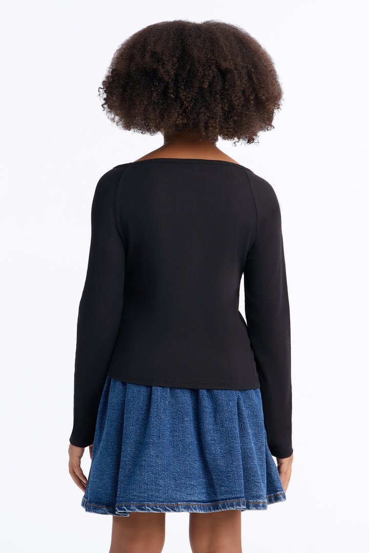 Mini Just Leaving Top II - Black