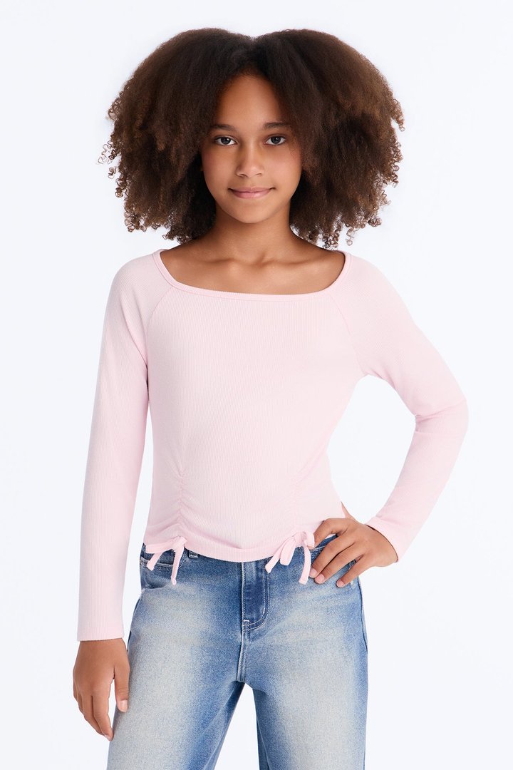 Mini Just Leaving Top II - Light Pink