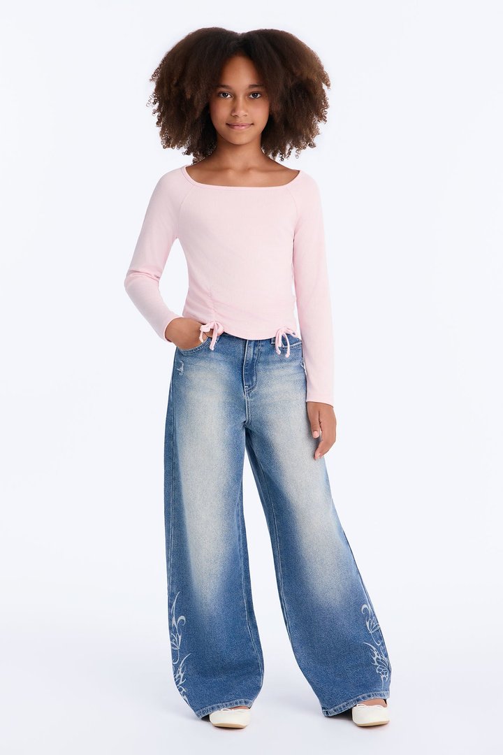 Mini Just Leaving Top II - Light Pink