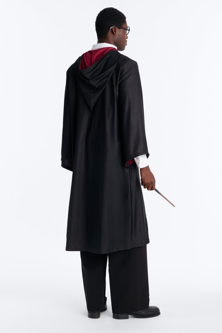 Casting Spells Boy Wizard 4 Piece Costume Set - Black/combo
