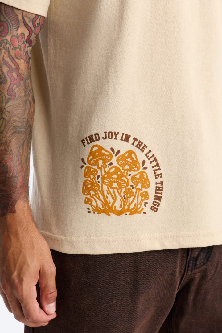 Pleasure Department Boxy Short Sleeve Tee - Sand