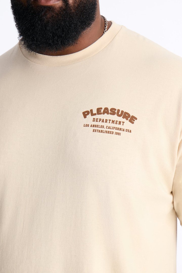 Pleasure Department Boxy Short Sleeve Tee - Sand