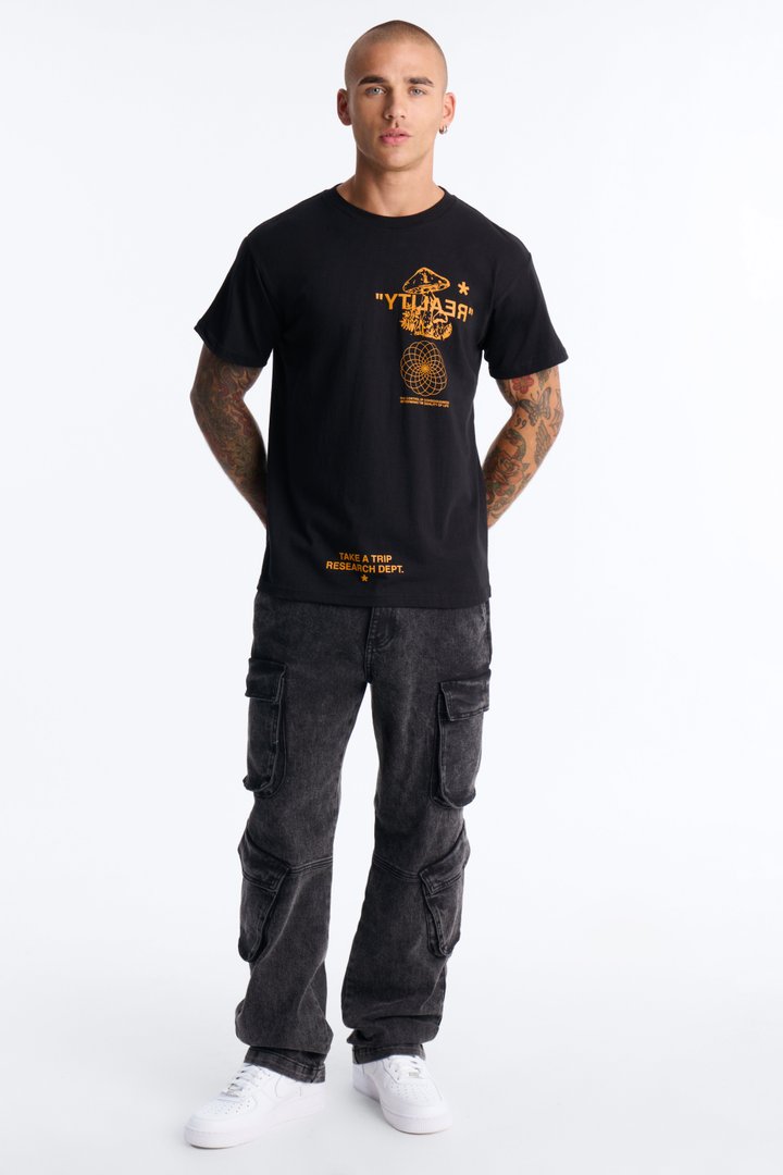 Reality Short Sleeve Tee - Black