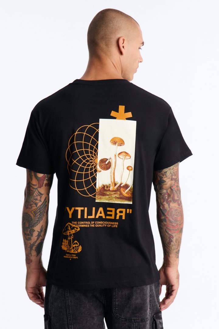 Reality Short Sleeve Tee - Black