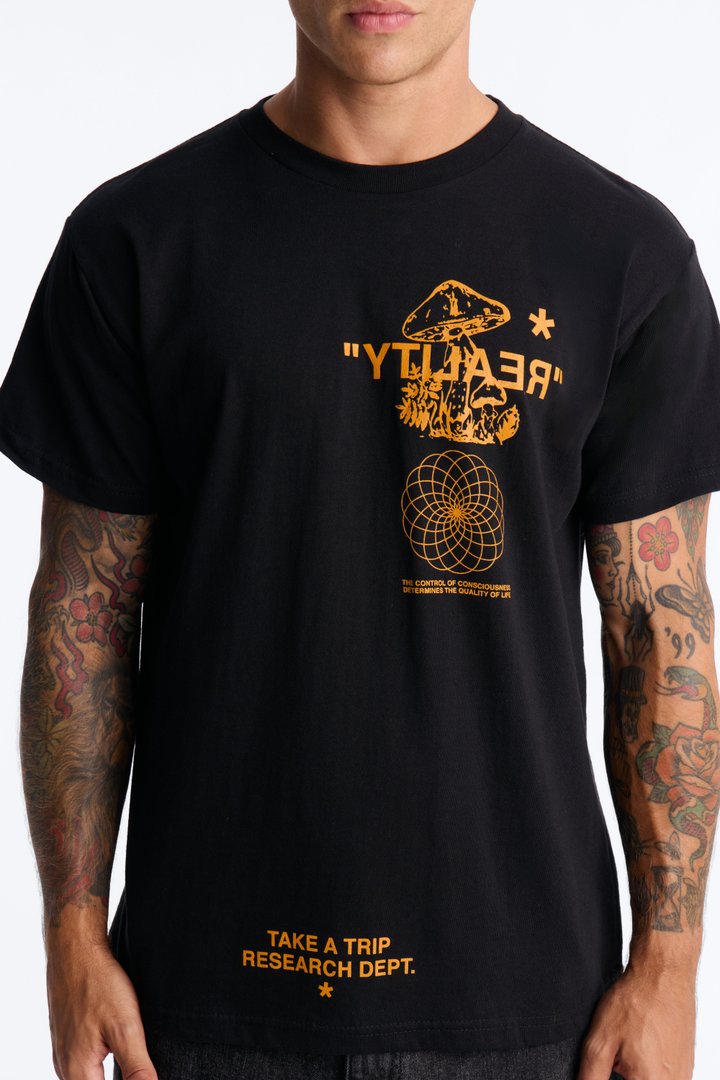 Reality Short Sleeve Tee - Black