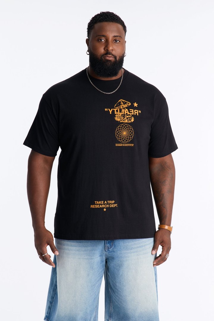 Reality Short Sleeve Tee - Black