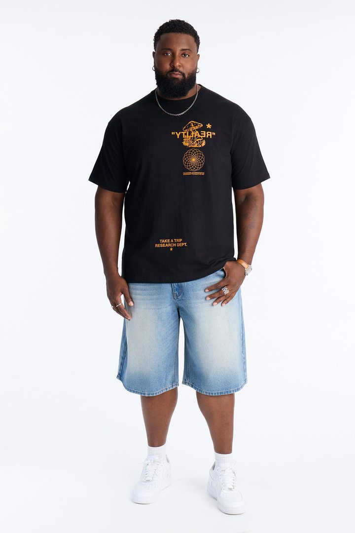 Reality Short Sleeve Tee - Black
