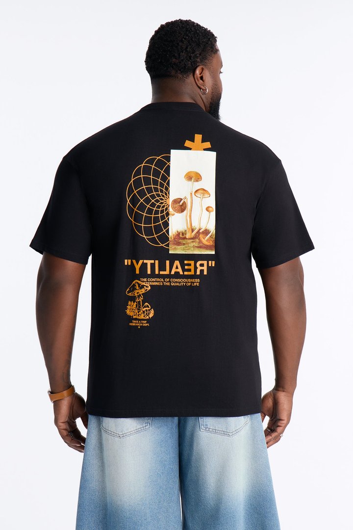 Reality Short Sleeve Tee - Black