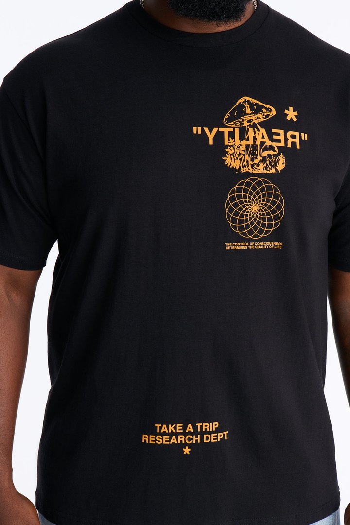 Reality Short Sleeve Tee - Black