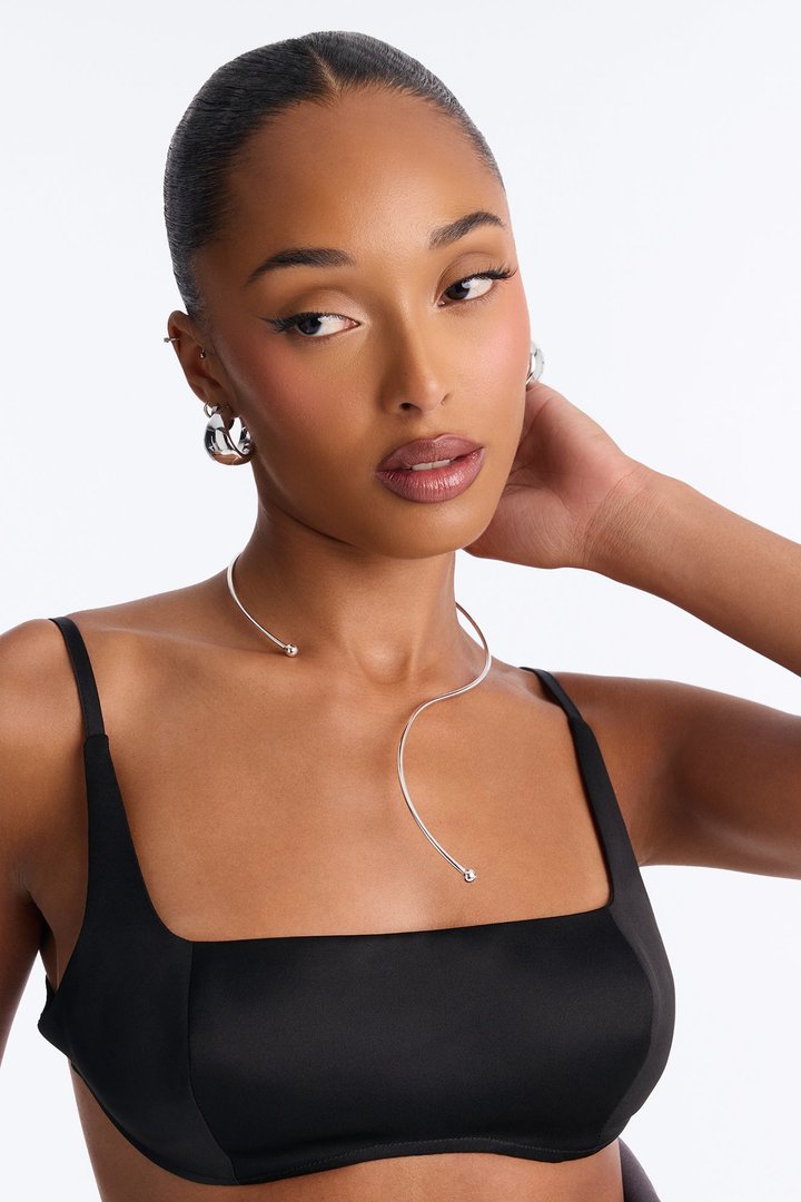 Making My Move Choker - Silver