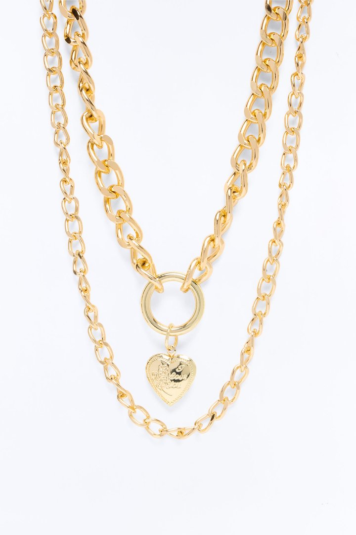 Love Like Us Layered Necklace - Gold