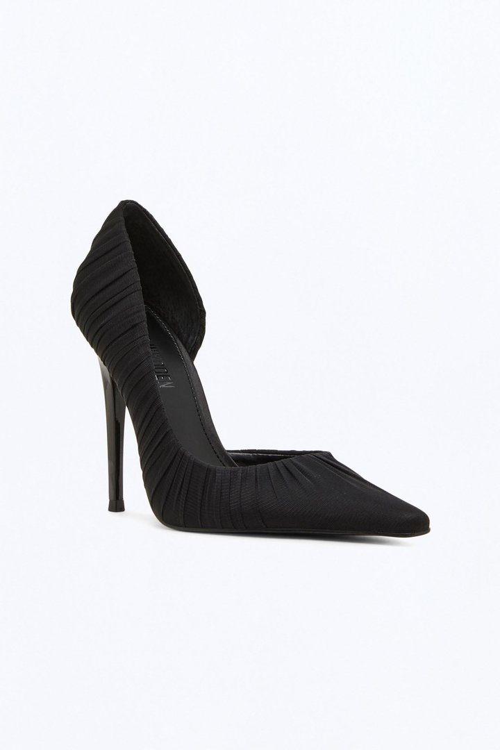 Steve Madden Elegant Mesh Stiletto Pumps - Black