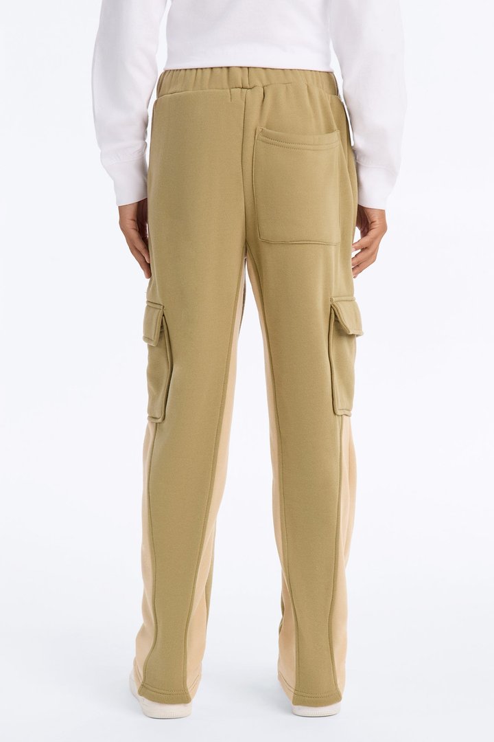 Mini Show A Little Cargo Flare Pant - Olive