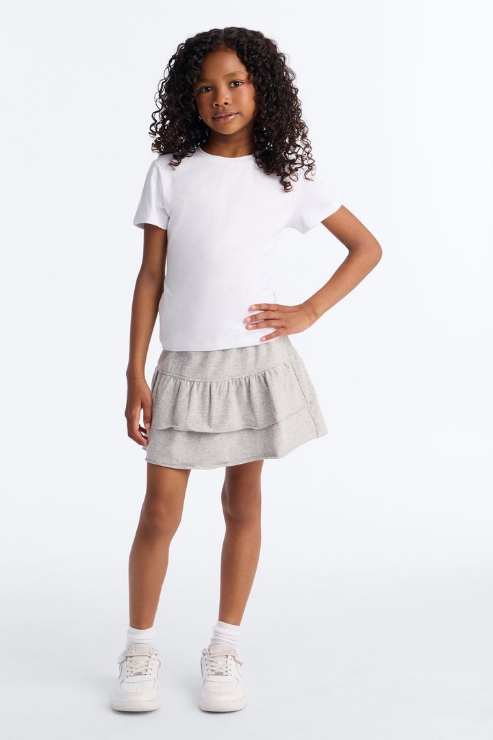 Mini My Everyday Crew Neck Tee - White