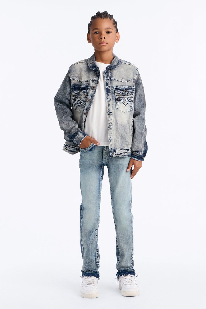 Mini Ready For Anything Skinny Jean - Light Blue