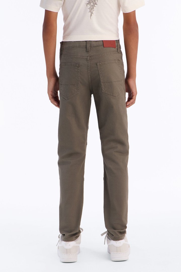 Mini On My Way Moto Skinny Jeans - Olive