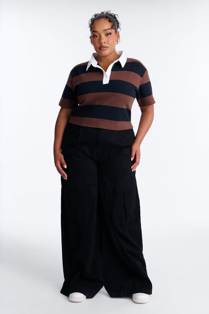 Sporty Era Polo Shirt - Brown/combo