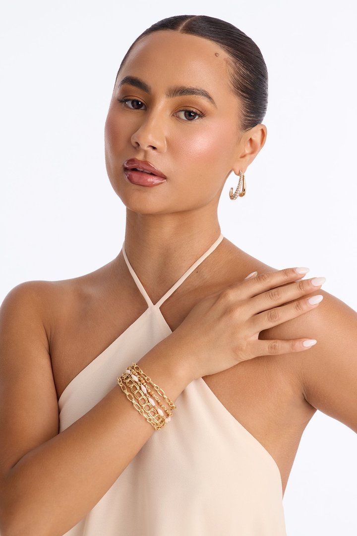 Keep It Secured Bracelet - Gold/combo