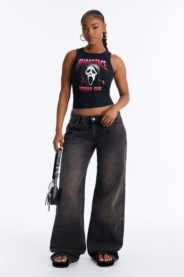Ghostface Horror Club Tank Top - Black